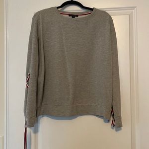 Sweater with arm detail